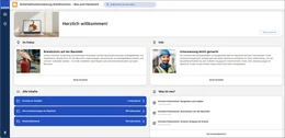 Die Startseite bietet Ihnen einen schnellen Einstieg in das Produkt. Mit wenigen Klicks erhalten Sie einen Überblick über alle enthaltenen Unterweisungen.