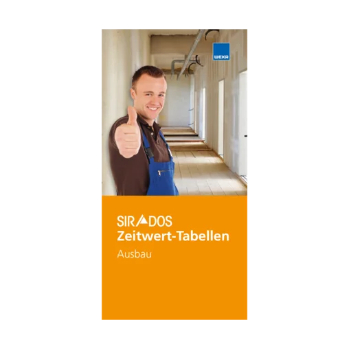 SIRADOS Zeitwert-Tabellen Ausbau