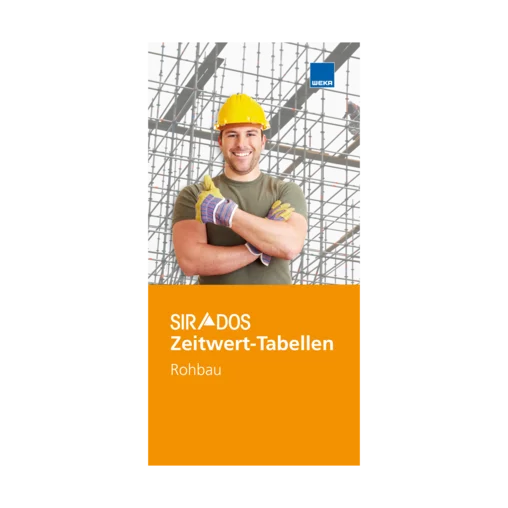 SIRADOS Zeitwert-Tabellen Rohbau