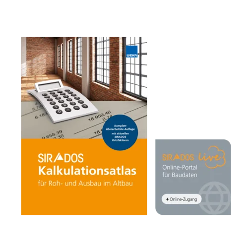 SIRADOS Kalkulationsatlas Altbau Plus