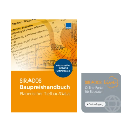 SIRADOS Baupreishandbuch Planerischer Tiefbau/GaLa Plus
