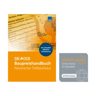 SIRADOS Baupreishandbuch Planerischer Tiefbau/GaLa Plus