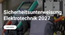 Mit diesem E-Learning-Kurs unterweisen Sie Ihre Elektrofachkräfte zeit- und ortsunabhängig. Die Teilnehmenden absolvieren den Kurs selbstständig.