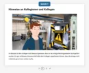 Der E-Learning-Kurs vermittelt praxisnahes Wissen zu den häufigsten Ursachen von Elektrounfällen, den fünf Sicherheitsregeln und dem sicheren Prüfen elektrischer Betriebsmittel. So schärfen Ihre Elektrofachkräfte ihren Blick für Risiken im Arbeitsalltag.