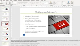 Ihr Paket enthält über 200 PowerPoint-Unterweisungen rund um den vorbeugenden und abwehrenden Brandschutz.