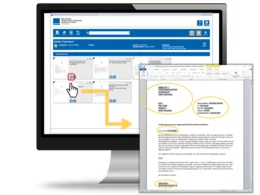 So erledigen Sie lästigen Papierkram rasend schnell:  Eigene Firmen- & Kundendaten speichern & Vorlagen per Klick ausfüllen lassen!