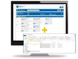 So verwalten sich Ihre Projekte praktisch von selbst:  Ihre Projekte + Briefe werden übersichtlich & vollständig abgelegt! Lokal & in der Software.