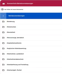 Über 250 Muster-Betriebsvereinbarungen warten auf ihren Einsatz.  Außerdem zahlreiche Musterschreiben, Checklisten und Merkblätter. Einfach aufrufen und direkt bearbeiten – leichter geht es nicht!