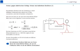 Bei einer beschädigten Isolierung kann die Verbindung zu einem leitfähigen Gehäuseteil einen tödlichen Schlag verursachen. Solche Gefahren müssen durch entsprechende Maßnahmen abgewendet werden. Die Elektrofachkraft erfährt in diesem Kurs, was sie zu tun hat.