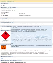 Sie nutzen ausführliche Gefahrgutinformationen mit direkter Verlinkung zu den rechtlichen Anforderungen