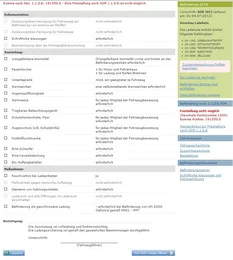 Die integrierte Fahrzeug-Checkliste, damit Ihr Transport sicher und ordnungsgemäß durchgeführt werden kann