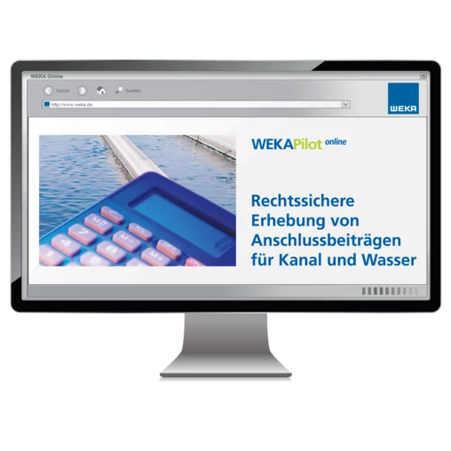 Anschlussbeiträge für Kanal und Wasser online