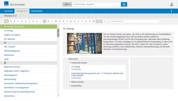 Alle Themen, Fachbeiträge und Arbeitshilfen sind über einleitende Lexikonartikel mit einander verknüpft. So erhalten Sie zu einer konkreten Fragestellung detaillierte Fachinformationen, Tipps für weitere Inhalte und Links zu passende Arbeitshilfen.