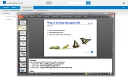 Der Kern jedes Schulungsmoduls: Die einsatzfertig vorbereitete Präsentation können Sie vollständig an Ihre individuellen Wünsche anpassen. Unser Experte hat zu jeder Folie einen ausführlichen Moderationstext im Notizbereich ergänzt.