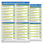 Poster – Richtiger Umgang mit Lithium-Ionen-Akkus