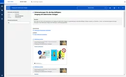 Mit den Unterweisungsprodukten „Unterweisungen für die Elektrofachkraft“ und „Schulungsvorlagen für die Elektrofachkraft“ erhalten Sie fertige PPT-Präsentationen und Referentenunterlagen in Word, die Sie bei der Durchführung Ihrer Unterweisungen unterstützen. 