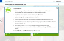 Es gibt für das konduktive Laden vier verschiedene Ladebetriebsarten. Nicht empfohlen wird die Ladebetriebsart 1: Hier wird das Elektrofahrzeug direkt an eine Schuko-Steckdose oder an eine CEE-Steckdose angeschlossen. Einer der Nachteile besteht in der langen Ladezeit. 