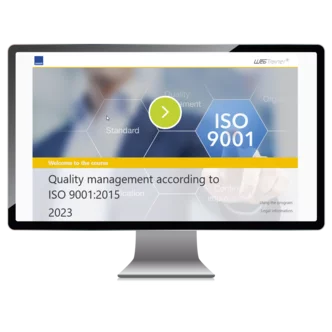 Online-E-Learning-Kurs – Quality management according to ISO 9001:2015