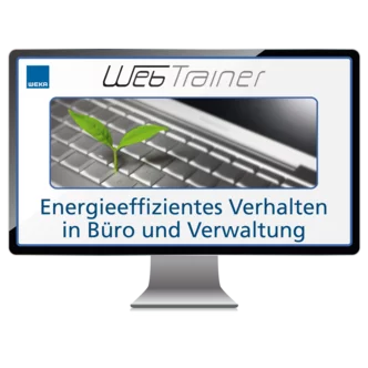 WebTrainer Energieeffizientes Verhalten in Büro und Verwaltung
