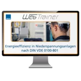 WebTrainer Energieeffizienz in Niederspannungsanlagen nach DIN VDE 0100-801