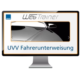 WebTrainer UVV Fahrerunterweisung – Sicher unterwegs mit dem Dienstfahrzeug