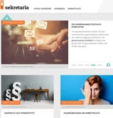 sekretaria.de – das Portal für Assistentinnen und Sekretärinnen