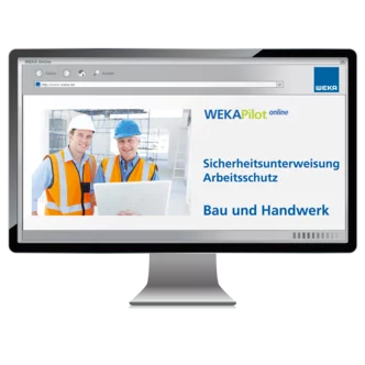 Sicherheitsunterweisung Arbeitsschutz – Bau und Handwerk