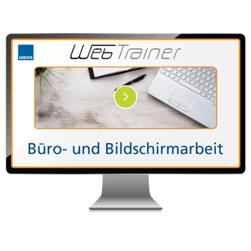 WebTrainer Büro- und Bildschirmarbeit