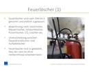 PowerPoint-Präsentation "Brandschutzhelfer ausbilden": Funktion und Wirkungsweise von Feuerlöscheinrichtungen (inkl. Vertonung)
